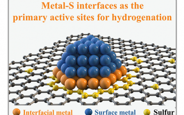 化学所JACS：金属-硫界面是催化加氢位点
